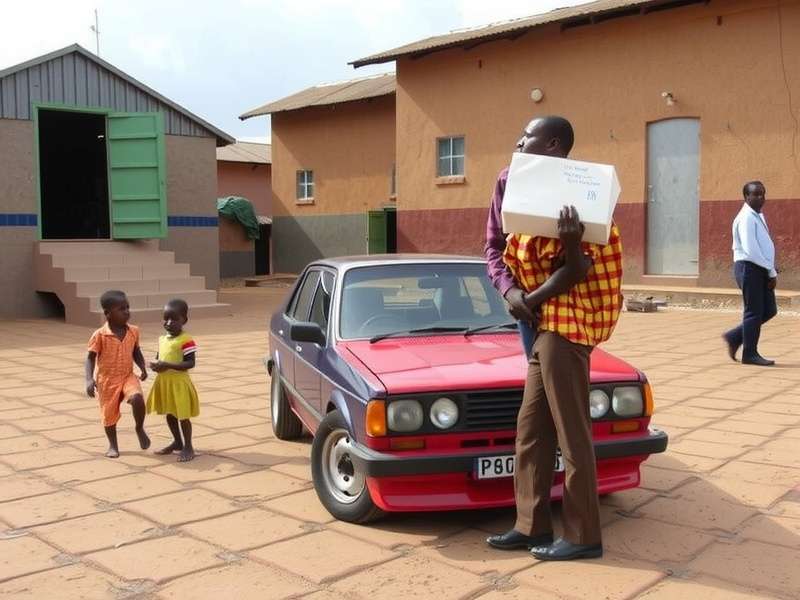 Children studying in a classroom